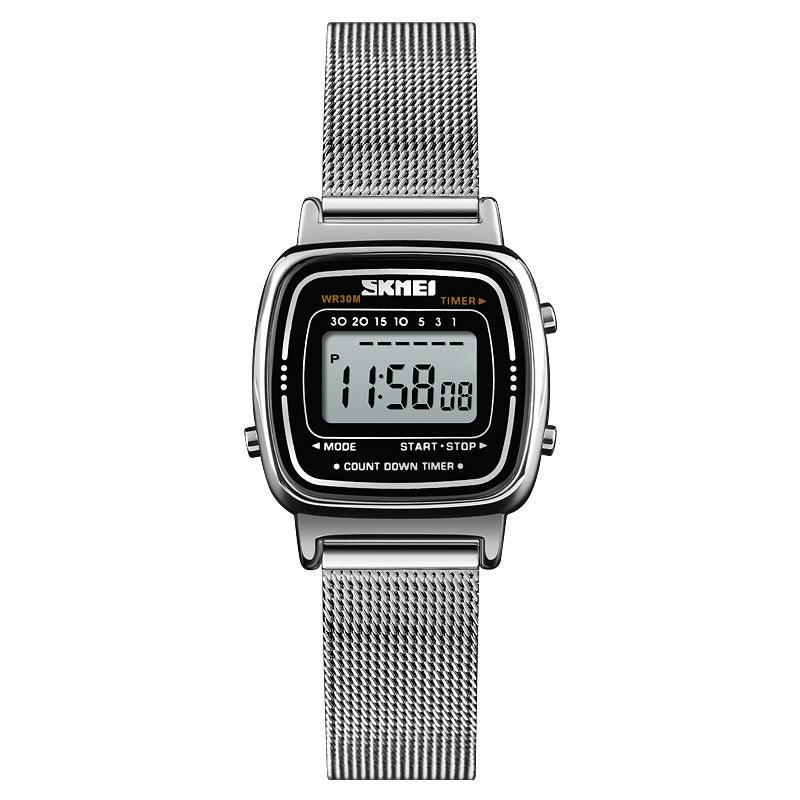 Elegant Steel Mesh Strap Women’s Watch